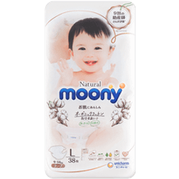 Bleer MOONY Natural L 9-14 kg 38 stk. [Levering: 4-5 dage]